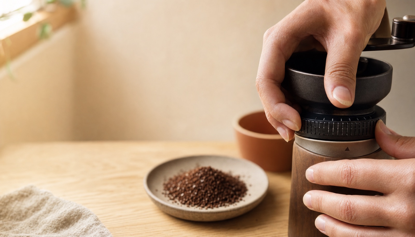 コーヒー豆の挽き目調整で味を変える方法――粗さの見極めと器具別の合わせ方